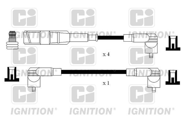 QUINTON HAZELL Комплект проводов зажигания XC1198